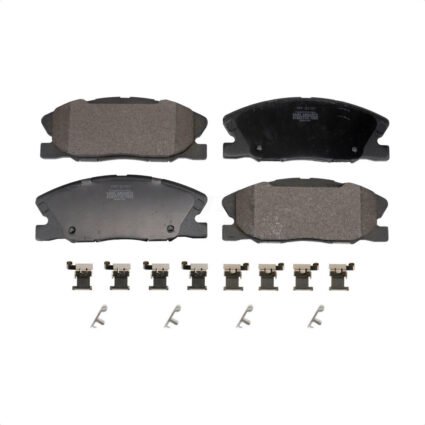 Front Semi-Metallic Disc Brake Pads PPF-D1767 For Dodge Charger RWD With 370mm Diameter Rotor