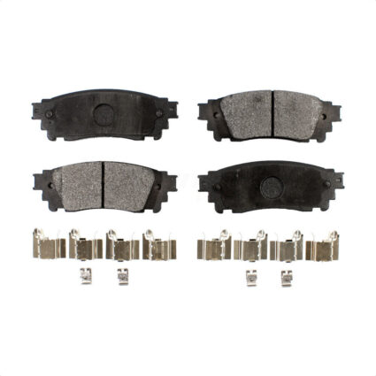 Rear Semi-Metallic Disc Brake Pads PPF-D1805 For Toyota RAV4 Camry Lexus C-HR NX300 Corolla Cross