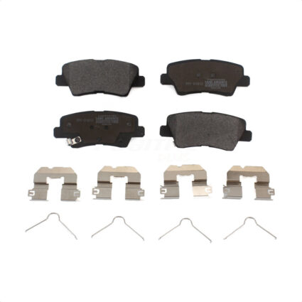 Rear Semi-Metallic Disc Brake Pads PPF-D1812 For Hyundai Elantra Kia Venue Rio Soul Rondo Niro Ioniq