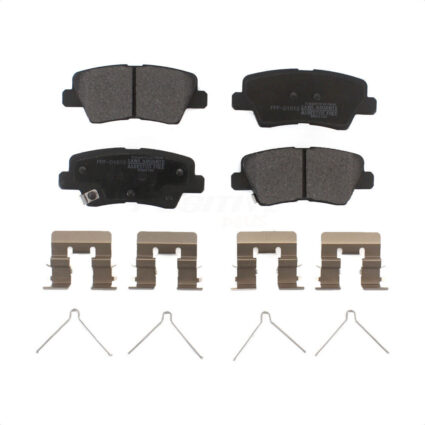 Rear Semi-Metallic Disc Brake Pads PPF-D1813 For Hyundai Kia Kona Forte Sonata Soul Electric Elantra