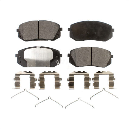 Front Semi-Metallic Disc Brake Pads PPF-D1826 For Hyundai Sonata Kona Electric Kia Optima Niro EV