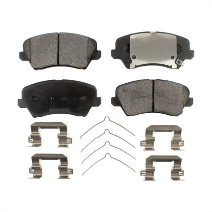 Front Semi-Metallic Disc Brake Pads PPF-D1828 For Kia Forte Hyundai Elantra GT Veloster Forte5 Koup