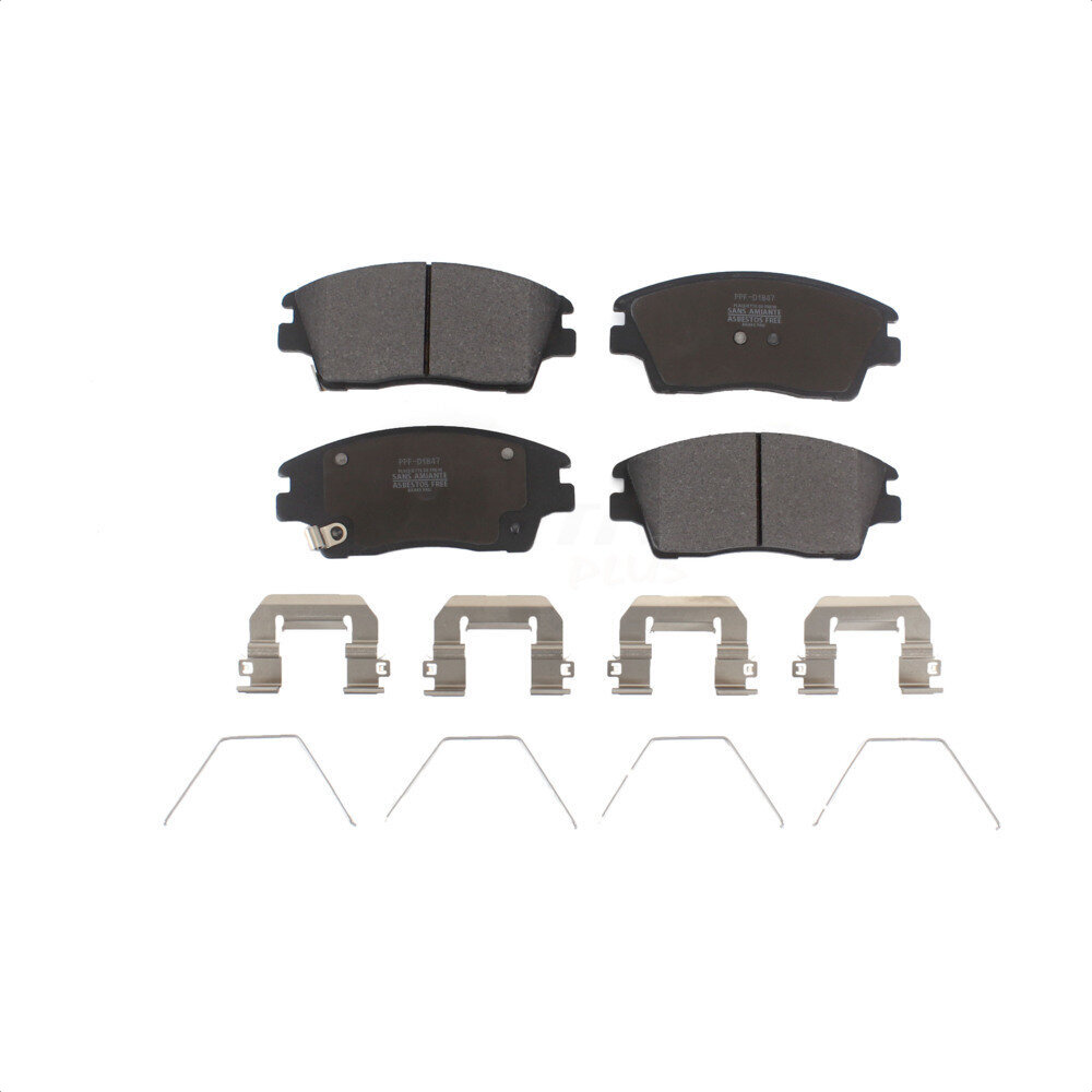 Front Semi-Metallic Disc Brake Pads PPF-D1847 For Hyundai Elantra Tucson Kia Sportage