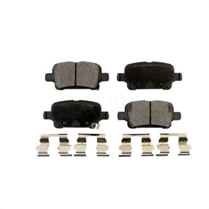 Rear Semi-Metallic Disc Brake Pads PPF-D1857 For Chevrolet Cruze Equinox GMC Terrain Bolt EV Malibu