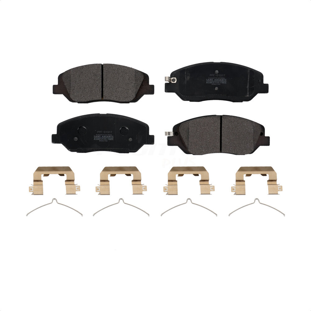 Front Semi-Metallic Disc Brake Pads PPF-D1917 For Hyundai Santa Fe XL