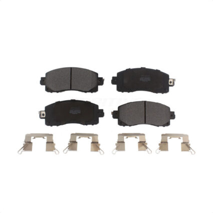 Front Semi-Metallic Disc Brake Pads PPF-D2045 For Subaru Crosstrek Forester Outback Impreza WRX