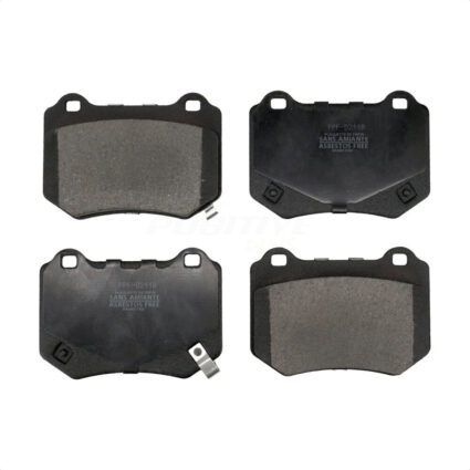 Rear Semi-Metallic Disc Brake Pads PPF-D2118 For 2018-2021 Subaru WRX STI