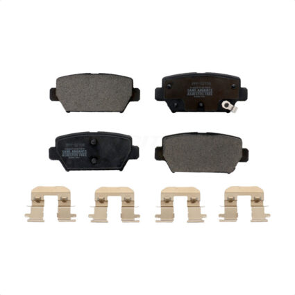 Rear Semi-Metallic Disc Brake Pads PPF-D2156 For Mitsubishi Eclipse Cross With Manual Parking