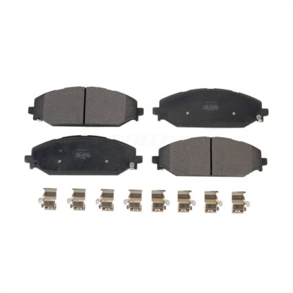 Front Semi-Metallic Disc Brake Pads PPF-D2179 For Ram 1500 Jeep Wagoneer Grand L