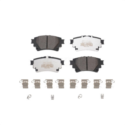 Rear Semi-Metallic Disc Brake Pads PPF-D2183 For Toyota Corolla