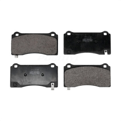 Front Semi-Metallic Disc Brake Pads PPF-D2195 For 2017-2023 Tesla 3 With Gray Painted Calipers