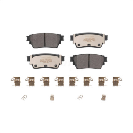 Rear Semi-Metallic Disc Brake Pads PPF-D2200 For Nissan Rogue Mitsubishi Outlander Kicks Pathfinder