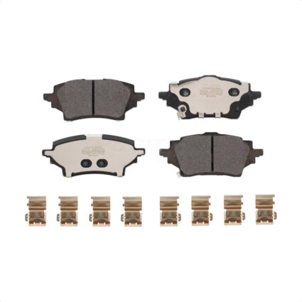 Rear Semi-Metallic Disc Brake Pads PPF-D2202 For Toyota C-HR