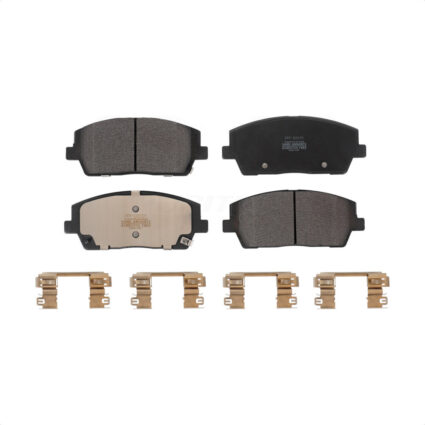 Front Semi-Metallic Disc Brake Pads PPF-D2215 For Hyundai Palisade Kia Telluride