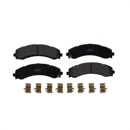 Rear Semi-Metallic Disc Brake Pads PPF-D2224 For 2019-2022 Ram 3500 With Dual Wheels