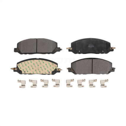 Front Semi-Metallic Disc Brake Pads PPF-D2229 For Ford Explorer Lincoln Aviator Police Interceptor