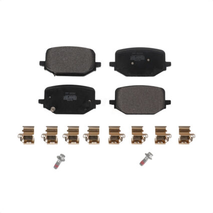 Rear Semi-Metallic Disc Brake Pads PPF-D2231 For Ford Explorer Lincoln Aviator Police Interceptor