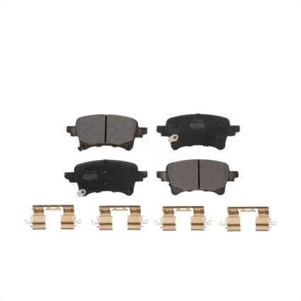 Rear Semi-Metallic Disc Brake Pads PPF-D2233 For Jeep Wrangler Gladiator