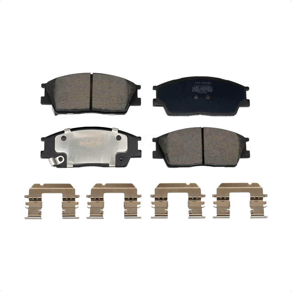 Front Semi-Metallic Disc Brake Pads PPF-D2285 For Hyundai Venue Kia Soul
