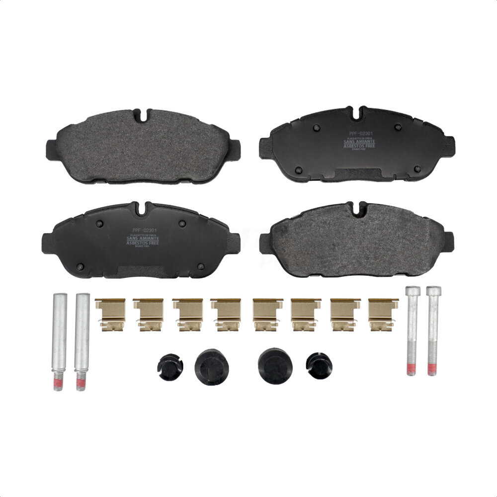 Front Semi-Metallic Disc Brake Pads PPF-D2301 For Ford Transit-250 Transit-350 Transit-150 HD AWD