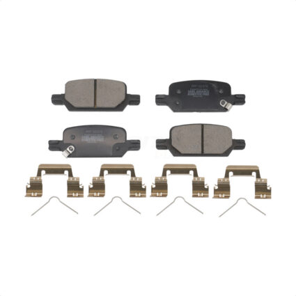 Rear Semi-Metallic Disc Brake Pads PPF-D2370 For 2021-2022 Chevrolet Colorado GMC Canyon