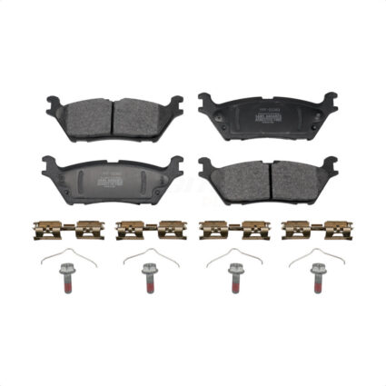 Rear Semi-Metallic Disc Brake Pads PPF-D2383 For Ford F-150 Bronco Lightning Expedition Lincoln