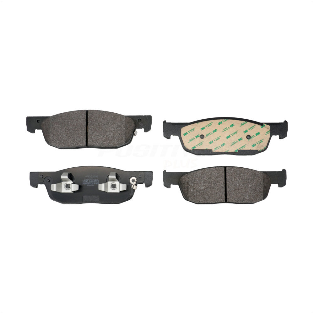 Front Semi-Metallic Disc Brake Pads PPF-D2396 For 2022-2024 Acura MDX 3.5L
