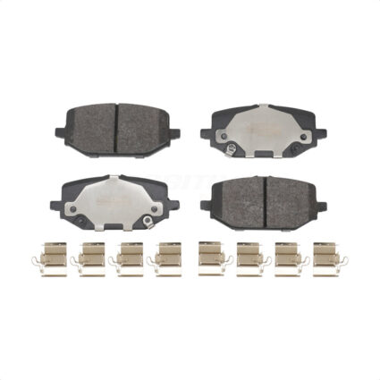 Rear Semi-Metallic Disc Brake Pads PPF-D2397 For Acura MDX Honda Pilot