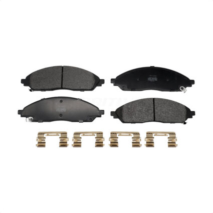 Front Semi-Metallic Disc Brake Pads PPF-D2402 For Chrysler Pacifica Jeep Grand Cherokee