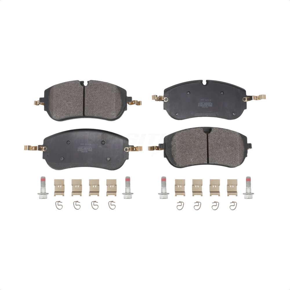 Front Semi-Metallic Disc Brake Pads PPF-D2416 For Land Rover Range Evoque Discovery Sport Jaguar
