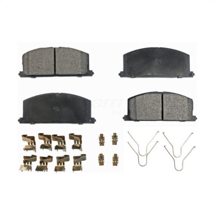 Front Semi-Metallic Disc Brake Pads PPF-D242 For Toyota Tercel Corolla MR2 Celica Paseo Camry Nova