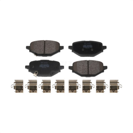 Rear Semi-Metallic Disc Brake Pads PPF-D2457 For 2023-2024 Mazda CX-50