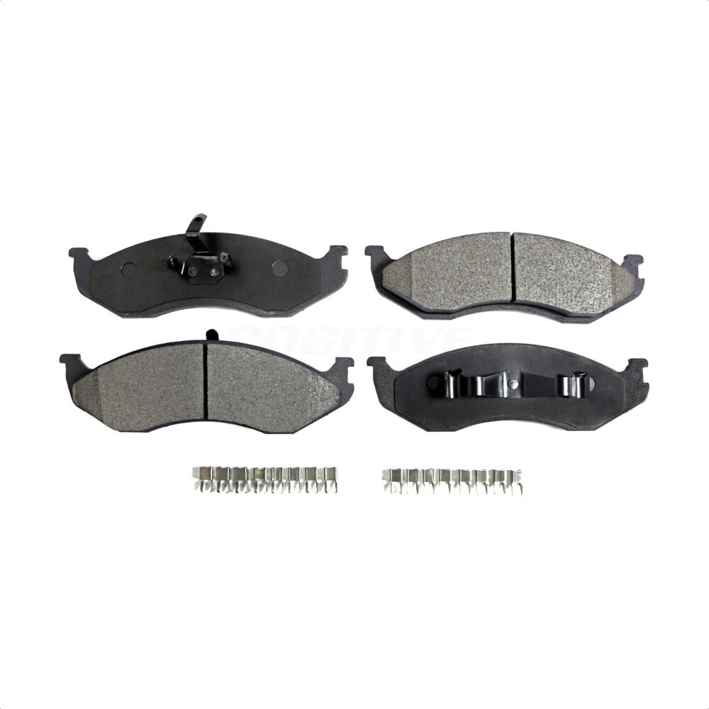 Front Semi-Metallic Disc Brake Pads PPF-D477 For Jeep Wrangler Cherokee Grand Comanche Wagoneer TJ