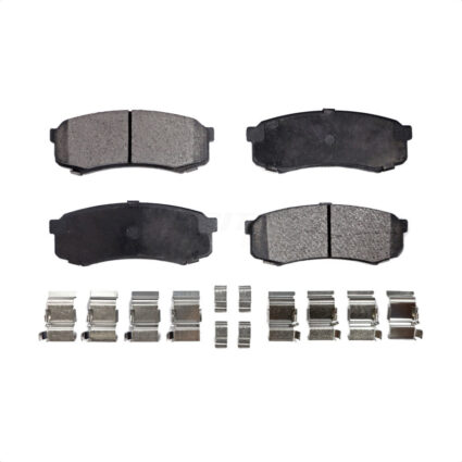 Rear Semi-Metallic Disc Brake Pads PPF-D606 For Toyota 4Runner FJ Cruiser Lexus GX460 Sequoia GX470