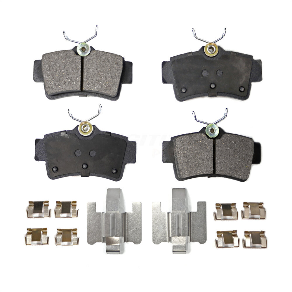 Rear Semi-Metallic Disc Brake Pads PPF-D627 For Ford Mustang