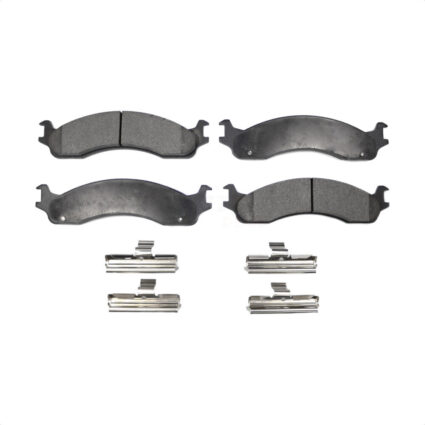 Front Semi-Metallic Disc Brake Pads PPF-D655 For Ford Dodge E-350 Super Duty Ram 2500 F-250 E-250 HD