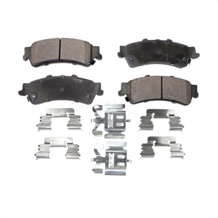 Rear Semi-Metallic Disc Brake Pads PPF-D792 For Chevrolet GMC Silverado 1500 Sierra Cadillac DTS XL