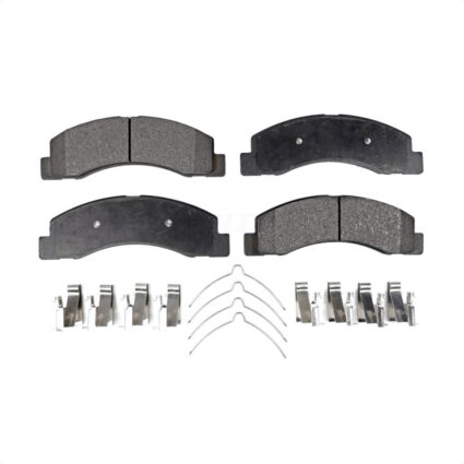 Front Semi-Metallic Disc Brake Pads PPF-D824 For Ford F-350 Super Duty F-250 Excursion
