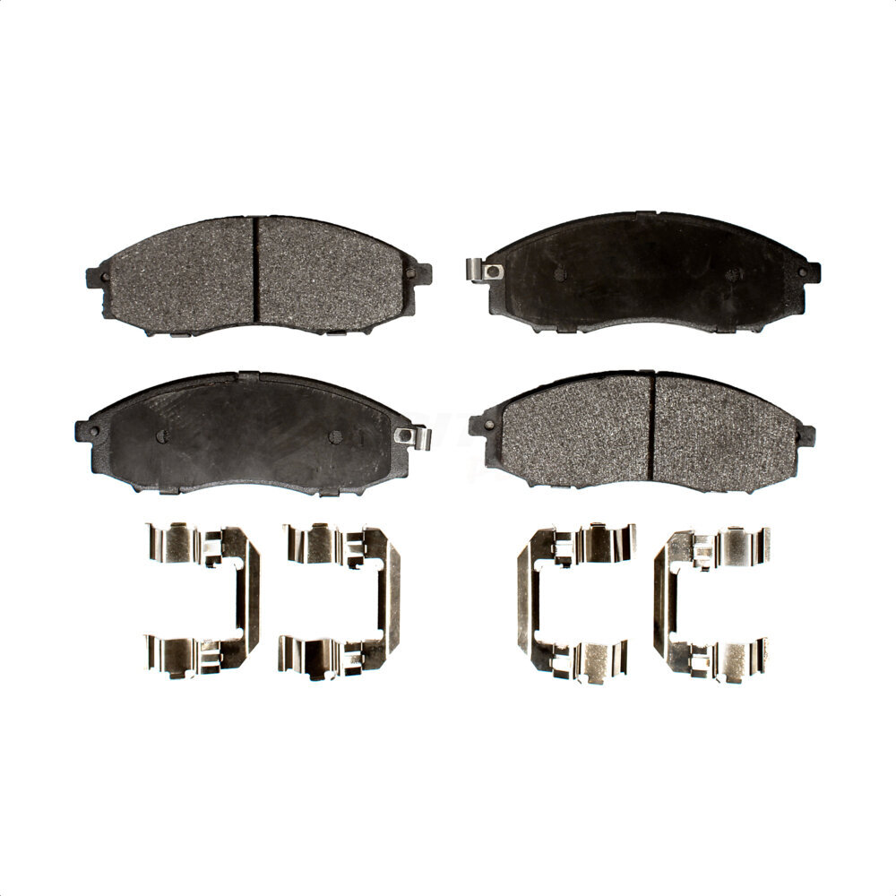 Front Semi-Metallic Disc Brake Pads PPF-D830 For Nissan Xterra Frontier