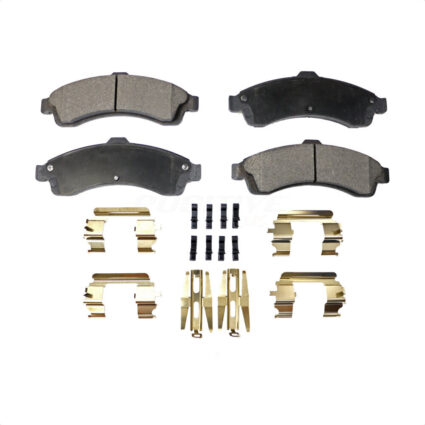 Front Semi-Metallic Disc Brake Pads PPF-D882 For GMC Chevrolet Envoy Trailblazer XL EXT SSR Bravada