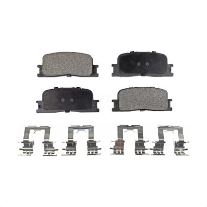 Rear Semi-Metallic Disc Brake Pads PPF-D885 For Toyota Camry Highlander Lexus ES330 ES300
