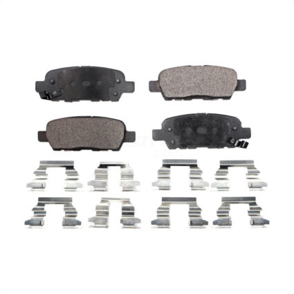 Rear Semi-Metallic Disc Brake Pads PPF-D905 For Nissan Rogue Sentra Altima Murano INFINITI Sport Q50