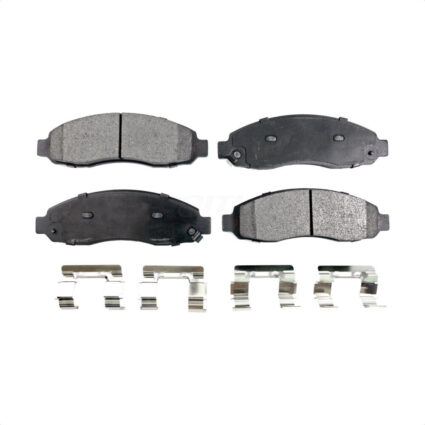 Front Semi-Metallic Disc Brake Pads PPF-D962 For 2003-2004 Dodge Dakota