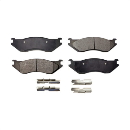 Front Semi-Metallic Disc Brake Pads PPF-D966 For Dodge Ram 1500 Durango Van