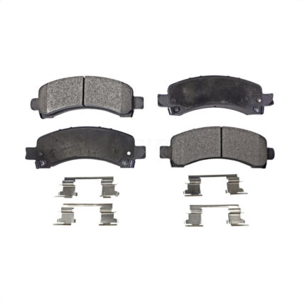 Rear Semi-Metallic Disc Brake Pads PPF-D974 For GMC Chevrolet Savana 2500 Express 3500 4500