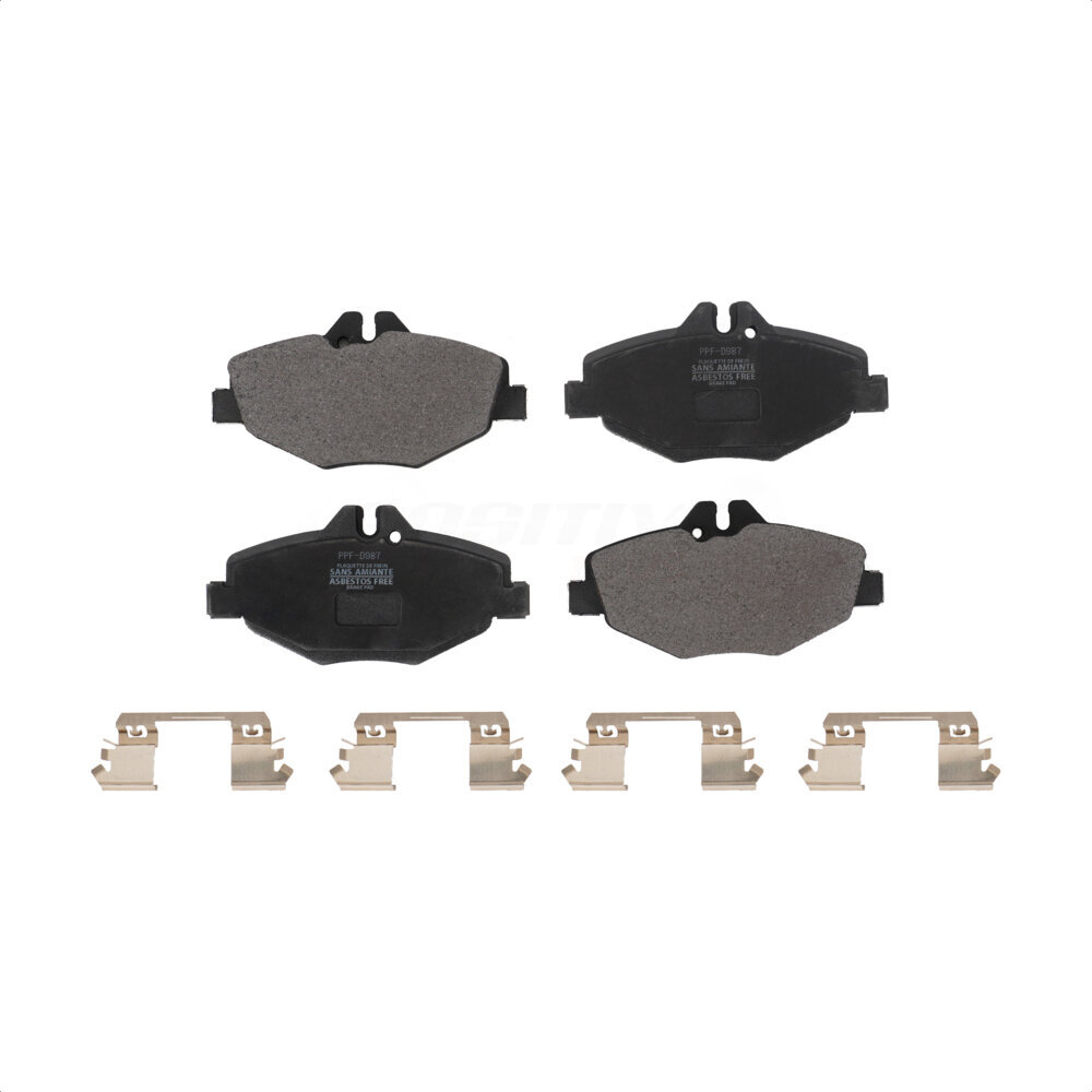 Front Semi-Metallic Disc Brake Pads PPF-D987 For Mercedes-Benz E320 E350