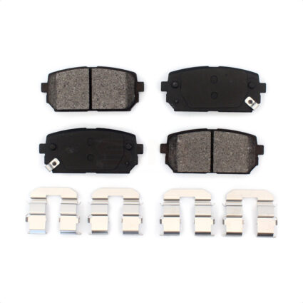 Rear Semi-Metallic Disc Brake Pads SIM-1296 For 2007-2012 Kia Rondo