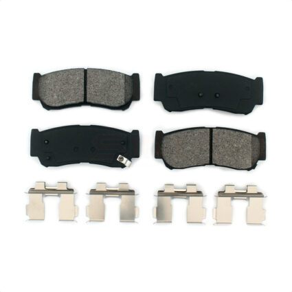 Rear Semi-Metallic Disc Brake Pads SIM-1297 For 2007-2009 Hyundai Santa Fe