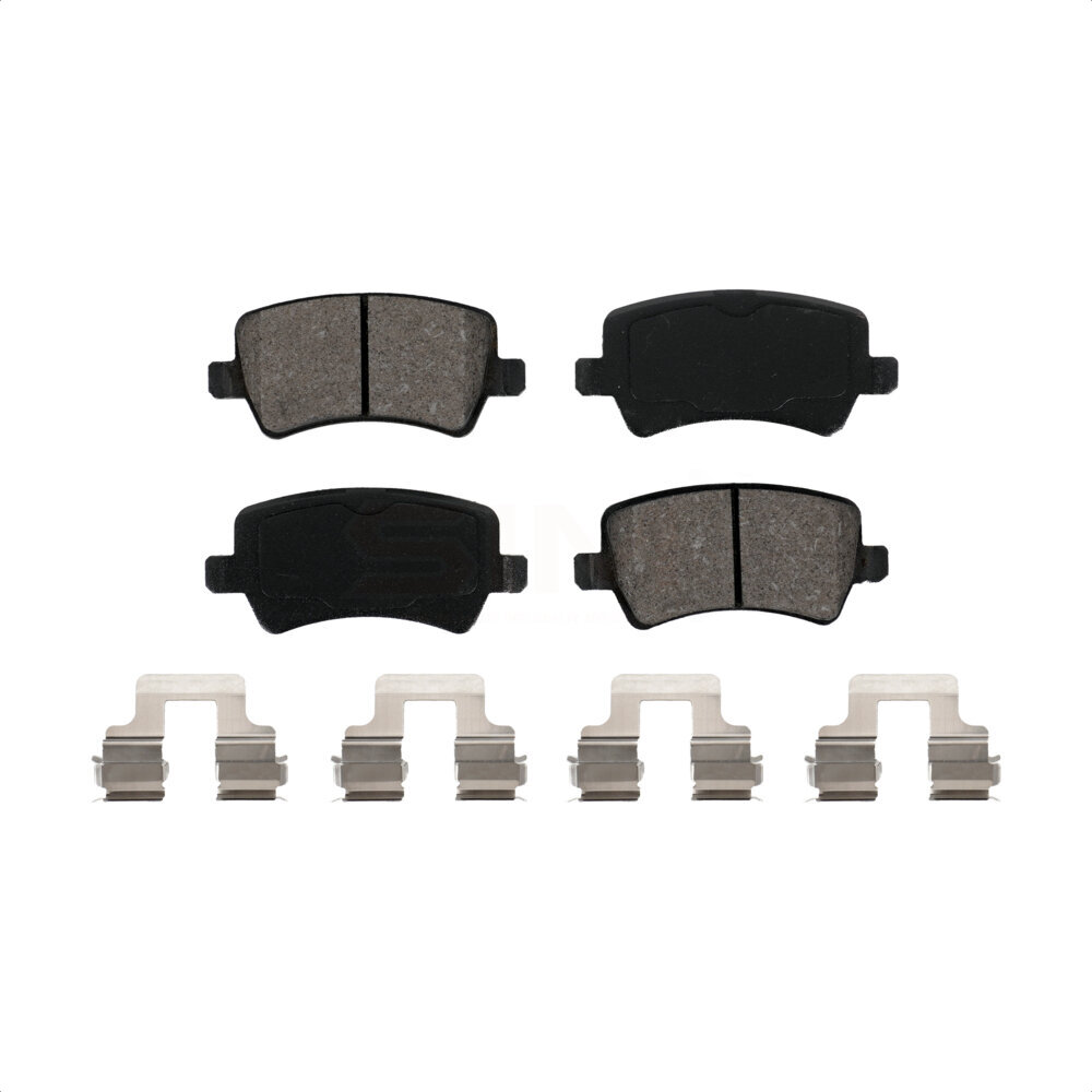 Rear Semi-Metallic Disc Brake Pads SIM-1307 For Volvo XC60 XC70 S60 Land Rover Range Evoque V60 S80