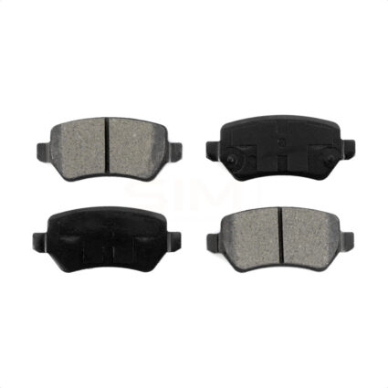 Rear Semi-Metallic Disc Brake Pads SIM-1362 For 2008-2009 Saturn Astra